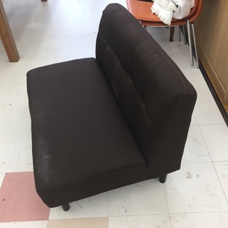 特別大特価！激安！【訳あり品★】ブラウンの2人掛けソファーのご紹介です！の画像