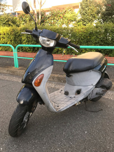 【良品】 原付 スズキ レッツ4 黒色 4st