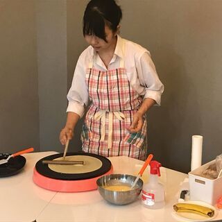 クレープのワークショップ・レクチャー（または、お伺いしてオリジナルクレープお作りします！！）の画像