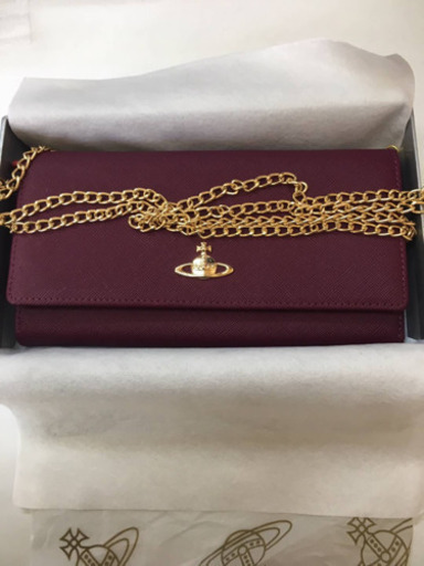 【新品】ヴィヴィアンウエストウッド   長財布　チェーン付き