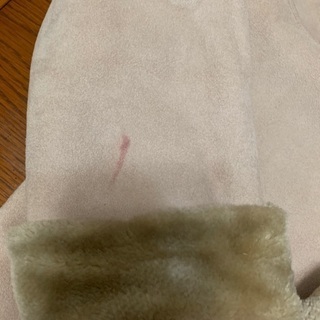 【譲ります】キッズムートン風コートの画像