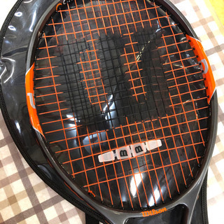 🌟 ウィルソン🌟バーン 25J Wilson BURN ジュニアラケット 🌠３ 7/8🌠日本限定。錦織圭選手が使用するBURNと同じデザインのジュニアラケット◆ソフトケース付の画像