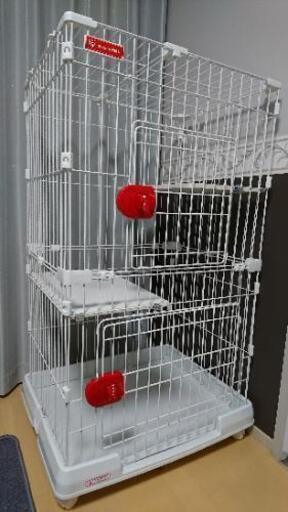 ミニキャットケージ２段