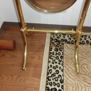 ★洋風　オシャレな姿見　大型ミラー　中古品の画像