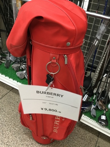 BURBERRY ゴルフバッグ スレ･ヨゴレあり