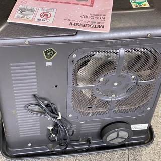 三菱石油ファンヒーターKD-D382の画像