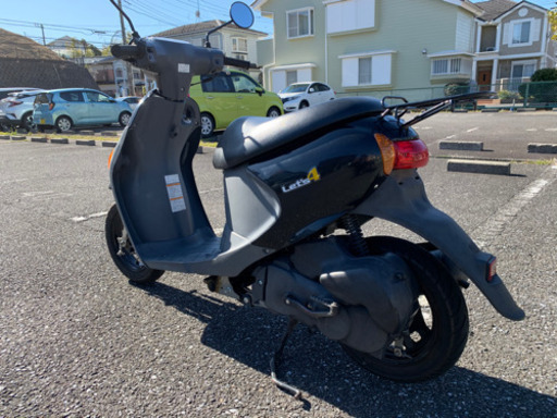 スズキ レッツ4 50 cc 原付 スクーター  4スト 実動  書類 鍵あり