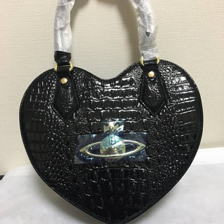 vivienne westwood ヴィヴィアン ハンドバッグ ハート　クロコ ☆正規品☆ ヴィヴィアンウエストウッド バッグ クロコ ハート型