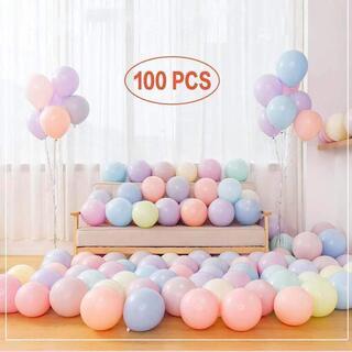 ☆新品☆風船・100個入り・10インチ・可愛い・マカロン色