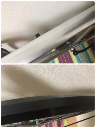 《お取引中》クロスバイク  CANAL  シルバー空気入れ付