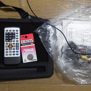 10.1型フルセグTV機能付きDVDポータブルプレーヤーの画像