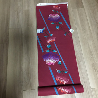 新品　着物　浴衣　浴衣生地　反物　紫陽花