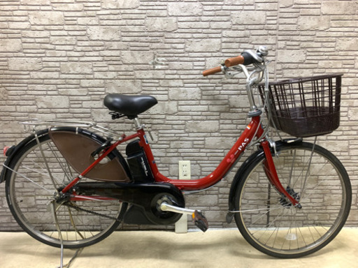 東京23区配達無料　新基準  ヤマハ　パス　6Ah リチウム 電動自転車 中古　24インチ