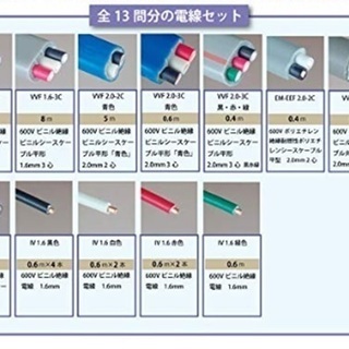 第二種電気工事士技能試験練習用材料、および第二種電気工事士試験完全攻略筆記試験編2019年度版の画像
