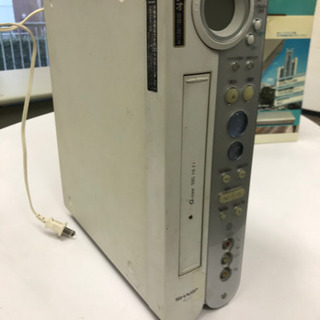 シャープ　ビデオカセットプレーヤーの画像