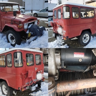 希少 ランドクルーザー BJ44 クーラー 観音開き パワステ