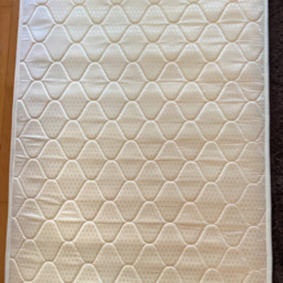 折り畳み　シングルベッド　マットレス付きの画像