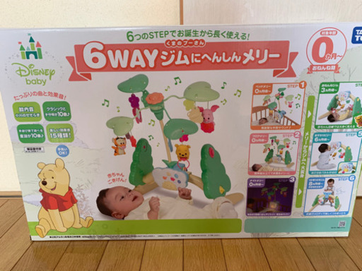 ジムに変身メリー＊くまのプーさん6way