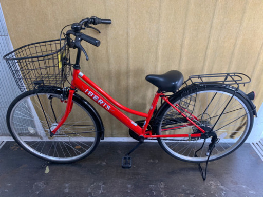 防犯登録料込★6段変速付き自転車★オートライト付き