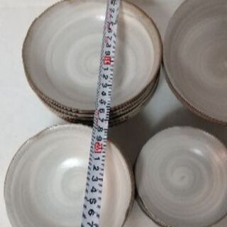 さしあげます★白い和皿セット★の画像