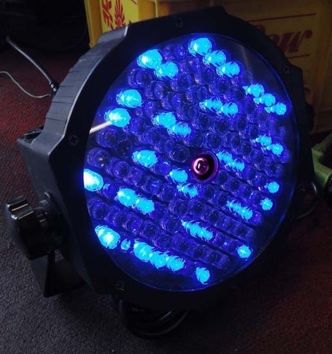 MEGA PAR PROFILE PLUS LED パーライト 2台 セット エフェクトライト 照明 電源コード 1本付き 1台難有 