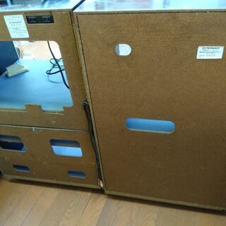 ☆０円　パイオニア　ステレオ家具２台の画像