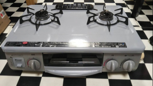 【リサイクルサービス八光　田上店　安心の3か月保証　配達・設置OK】リンナイ　Rinnai　ガスコンロ　【RT31NHS-L】　左強火力　都市ガス（12A/13A）　ガステーブル/ガスレンジ