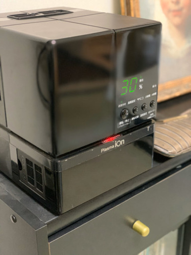 高級インテリア プラズマイオン加湿器 スチームファン式 SHE35HD