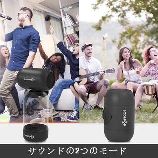 新品・未使用　ワイヤレス携帯型Bluetoothスピーカー(グリーン)の画像