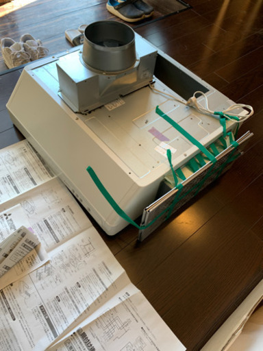 未使用品☆レンジフード☆三菱☆取扱説明書あり☆