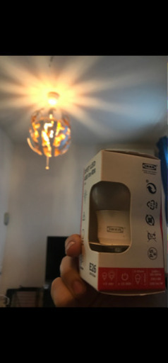 IKEA 照明　美品　使用1年1ヶ月