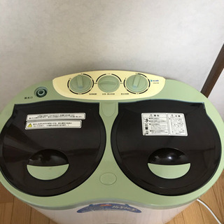 ALUMIS アルミス 2槽式小型自動洗濯機 NEW晴晴の画像