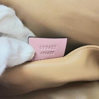 ☆美品☆ GUCCI グッチ　限定品　クロコ　ピンク　ショルダーバッグ　499621　希少 プレゼントにもの画像