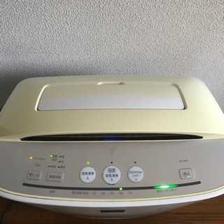 SHARPプラズマクラスター空気清浄機　KC-B40Wの画像