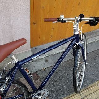 WEEKEND BIKES 700cクロスバイク アルミ/7speed/ネイビー