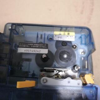 交渉中。お家の中の物の整理に便利！テプラ、TEPRAキングジム ラベルライターTR07 電池で動きますの画像