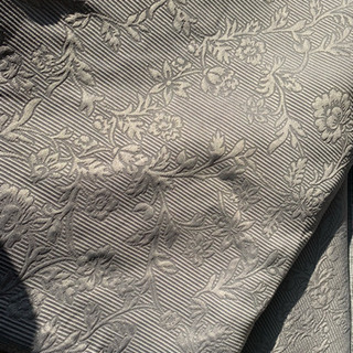 ★無料★IKEAカーテン★BLEKVIVA★グレー花柄の画像