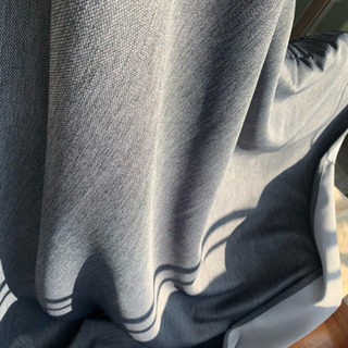 ★無料★IKEAカーテン★DAGOGA★ネイビー★の画像