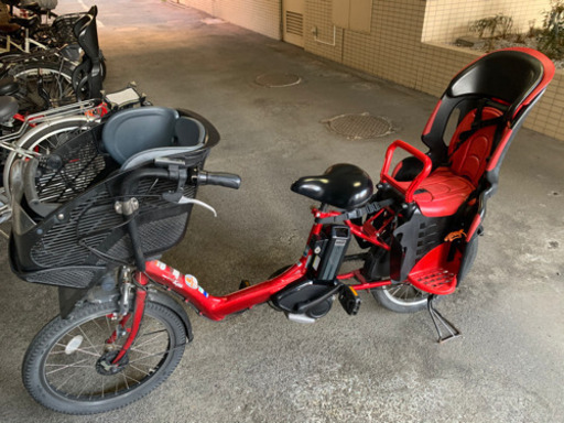 【取引中】電動アシスト 子供乗せ自転車 YAMAHA KISS