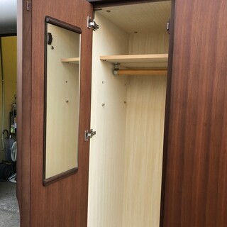 【府中家具】 洋タンス クローゼット ワードローブ 箪笥 婚礼家具 桐タンス IDC大塚 最高級家具の画像