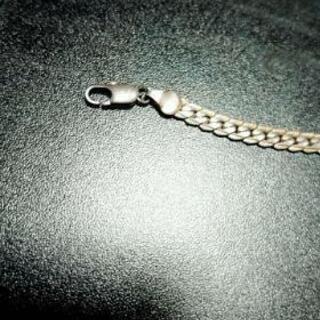 シルバー喜平蛇腹 ブレスレット   の画像