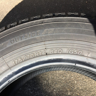 スタッドレスタイヤ「ヨコハマタイヤ 175／70R14」4本セットの画像