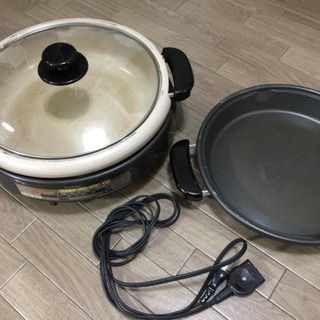 【終了】ホットプレート&鍋・象印