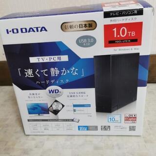 IO DATA外付けハードディスク　Windows10対応の画像