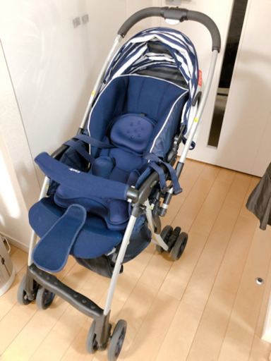 アップリカ　ラクーナライト　ホワイトマリン　ネイビー　ハイシート　AB型