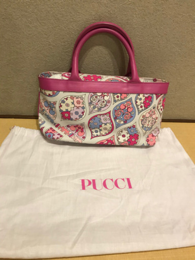 極美品 PUCCI ハンドバッグ