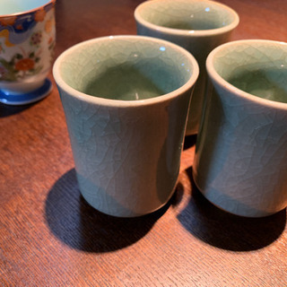 松代焼の湯飲みなどお譲りします