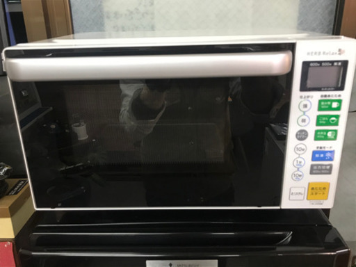 YAMADA ヤマダ電機 電子レンジ HerbRelax YMW-S18B1 フラットテーブル 白ホワイト 2018年製 動作確認済み 美品