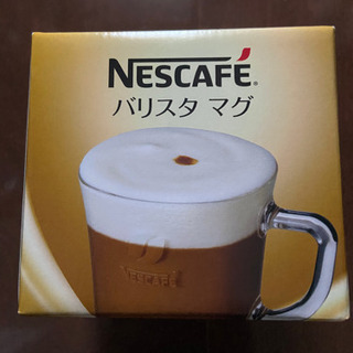 新品ガラスマグ　ネスカフェバリスタマグ