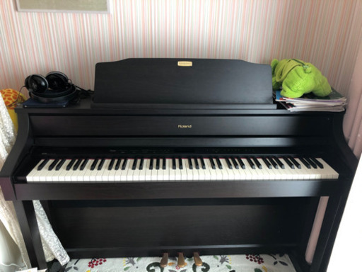 中古電子ピアノRoland HP508 ピアノ椅子付き